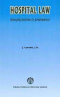 HOSPITAL LAW (EMERGING DOCTRINES & JURISPRUDENCE)